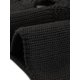 thumbnail image 5 of Falda de cobertura de ganchillo con flecos de cintura alta para mujer INSPIRE CHIC, color negro, talla S, 5 of 6
