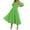 Green, variant on IROINNID Summer Dresses for Women , Wedding Guest Dresses for Women, Maxi Dress Short Sleeve and Off-The-Shoulder Summer Outfits Printed Sun Dress