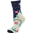 thumbnail image 1 of Thème de Vacances Nouveauté Coton Équipage Socks, 1 of 2