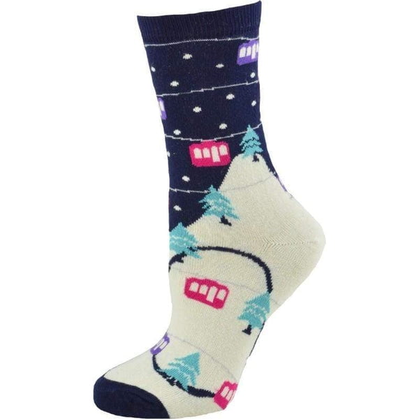 Thème de Vacances Nouveauté Coton Équipage Socks