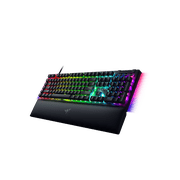 Razer BlackWidow V4 Wired Mechanical Gaming Keyboard with Wrist Rest, Black