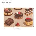 thumbnail image 4 of Yayeee Bath Rug for Bathroom Floor Non Slip Rectangle Fluffy Soft Absorbent Mat, 16"x24", Creamy Cake, 4 of 7