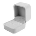 thumbnail image 4 of 1/2/5 Pcs Velvet Jewelry Ring Boxes Earring Gift Storage Boxes Wedding Proposal Ring Display Box Gray, 4 of 4