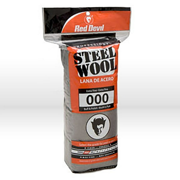 Red Devil 0311 Steel Wool #000 Extra Fine, 16 Pack