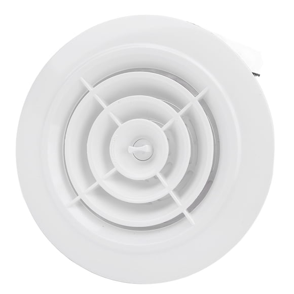 Cubierta De Ventilación, Cubierta De Ventilación De Aire Acondicionado ABS Fácil Limpieza Pared Montada En Techo Redondo Para Baños Cocinas Espacios De Oficina