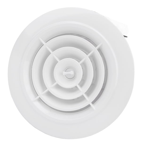 Cubierta De Ventilación, Cubierta De Ventilación De Aire Acondicionado ABS Fácil Limpieza Pared Montada En Techo Redondo Para Baños Cocinas Espacios De Oficina