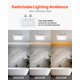 thumbnail image 3 of Extractor de Baño VEVOR 130 CFM LED con 3 Temperaturas de Color, 3 of 9