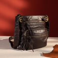 thumbnail image 4 of XINQIHANG Genuien Leather Crossbody Cluth Purse Small Shoulder Bags Mini Messenger with Adjustable Strap, 4 of 6
