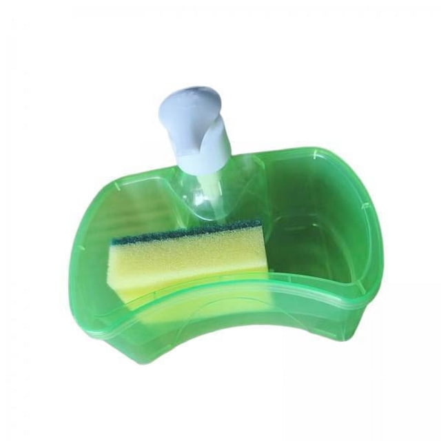Dispensador de jabón,Dispensador de jabón moderno práctico multiusos,Dispensador de jabón de cocina botella con bomba de líquido,Dispensador de jabón para fregadero de cocina con caja de