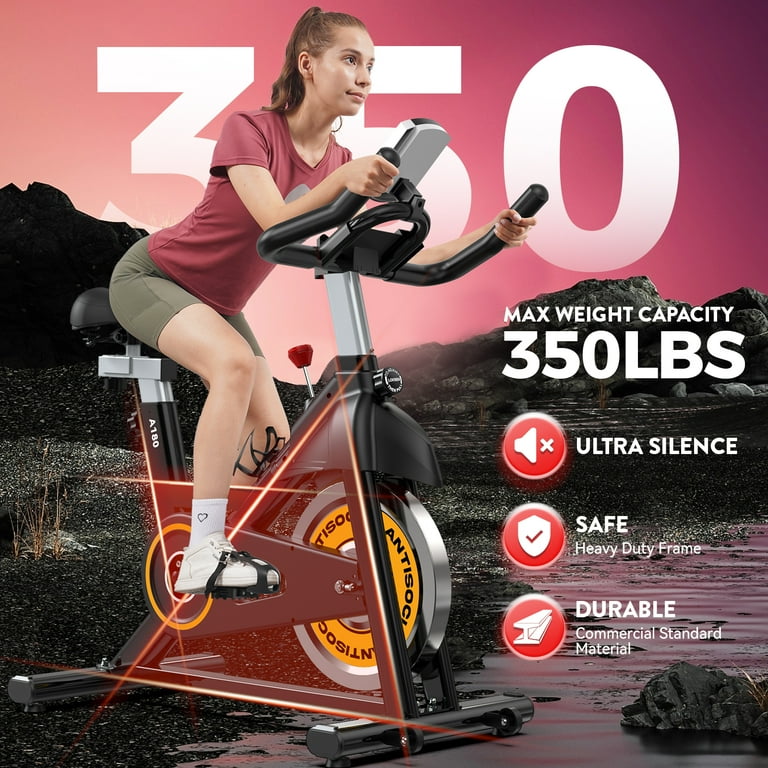 Pooboo Indoor Cycling Exercise Bikes Stationary Fitness Cycle Upright Cycling Belt Drive for Home Cardio Workout 35 Lbs Flywheel 350lb Shop Black Friday Deals for 2024 Walmart