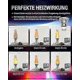 thumbnail image 4 of 35W GU10 Lava Lamp Bulb, Mini MR11 GU10 Halogen Reflector Bulb 200LM Warm White 2700K GU10 Spotlight Beam Angle 24 Dimmable Halogen, 4 of 4