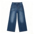 thumbnail image 7 of Karymi Jeans for Women High Waist Straight Leg Ankle Pants, Denim Pants with Slant Patch Pockets Women's Pants, 7 of 7