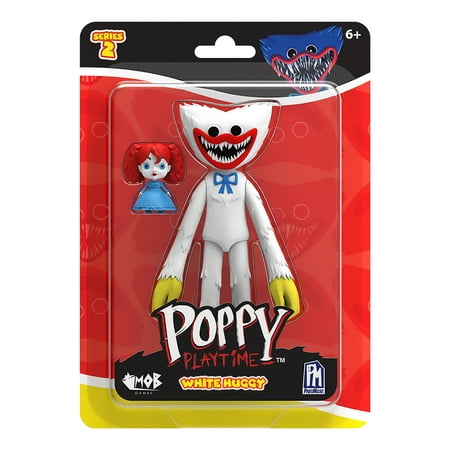 POPPY PLAYTIME - Action Figure - Huggy Wuggy (White)
