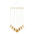 thumbnail image 5 of Baoblaze Moon Phase Wall Hanging Decor Boho Aesthetic for Living Room Girl Rooms Dorm Gold, 5 of 8