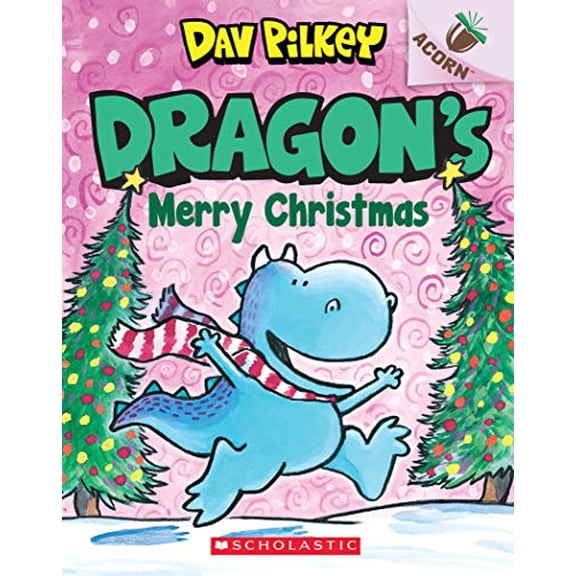 Pre-Owned Dragon Dragon's Merry Christmas: An Acorn Book (Dragon #5): From the Creator of Dog Man, Book 5, (Paperback)