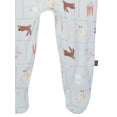 thumbnail image 4 of Modern Moments by Gerber Baby Neutral Viscose Easter Two-Way Zip Sleep 'N Play Footed Pajamas, Sizes Newborn - 6/9 Months, 4 of 7
