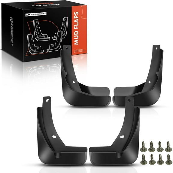 A-Premium Splash Guards Mud Flaps Mudflaps Mudguards Compatible with Volkswagen Golf 2015 2016 2017 Front & Rear 4-Pcs Kit