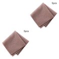 thumbnail image 1 of Ounissouiy Paño de cocina, vajilla absorbente, trapo de de fibra Superfina, toalla colgante, accesorios de limpieza lavables reutilizables Café oscuro 5 piezas 2Conjunto, 1 of 6