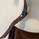 thumbnail image 2 of Bolso de mano de cuero para mujer Bolso de hombro retro de moda Bolso de viaje de invierno (café), 2 of 9