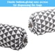 thumbnail image 5 of Moyic 2 uds. De soporte para bolsas de lino y algodón, dispensador de bolsas con patrón de rejilla triangular de 3 capas con gancho para Almacenamiento y organización del hogar, 5 of 6