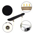 thumbnail image 3 of Patineta Profesional Skateboard De Madera Con Lija Iciqlo Ruedas Blanco Rulemanes Plata, 3 of 4