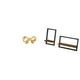 thumbnail image 1 of Tirador de latón con forma de lazo para muebles, ideal para armarios, estantes de madera, estantes de pared y almacenamiento. Material resistente, apt, 1 of 8
