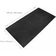 thumbnail image 2 of Bike Trainer Floor Mat - Compatible with Indoor Exercise Stationary Bike Treadmill Elliptical Waterproof Gym Flooring Equipment - Indoor Cycle Stepper - Soft 30" x 60" (76 x 153cm), 2 of 6