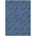 thumbnail image 2 of Addison Rugs Chantille Indoor/Outdoor Transitional Holiday Stripe Navy Machine Washable Rectangle Rug, 8' x 10', 2 of 7