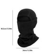 thumbnail image 4 of Balaclava Mask,Cold Weather Balaclava Ski Mask for Men ,Balaclava Full Face Mask, Cold Weather Cover, Windproof Thermal Winter Scarf Mask Women Neck Warmer Hood for Cycling Fleece Cap Winter, 4 of 5