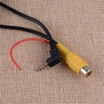 thumbnail image 2 of CITALL RCA to 25MM AV IN Cable for Car DVR Camcorder Rear View Parking Camera Adapter Replacement, 2 of 4