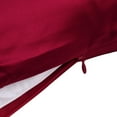 thumbnail image 5 of Unique Bargains 1 Piece 100% Silk Pillowcase Burgundy Queen, 5 of 7