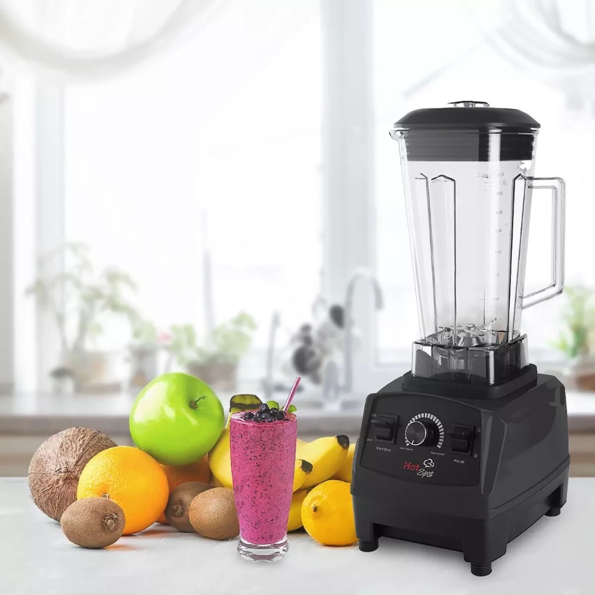 Licuadora Hot Spot Vaso Irrompible Nutricion 2l 1500w Hot Spot Licuadora Walmart en linea