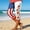 Red, variant on Womens American Flag Capri Leggings Polyester,Spandex Blue,2XL