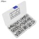thumbnail image 1 of M3 M4 M5 M6 M8 T Slot Slider Nuts - 200pcs Fastener Nuts for 20/30/40 Aluminum Profiles, 1 of 5