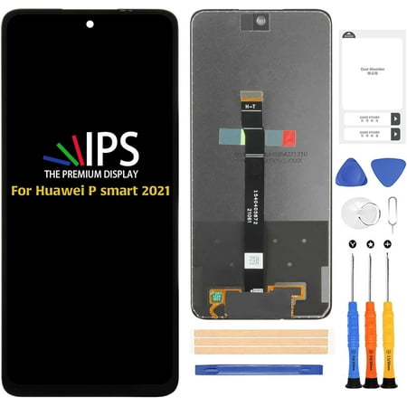 for Huawei P Smart 2021/Y7a LCD Display Screen Replacement PPA-LX1 PPA-LX2 PPA-LX3 Display Touch Screen Digitizer Full Assembly Repair Kits,with Tools