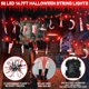 thumbnail image 2 of [Decoración] Pancarta sangrienta de Halloween con cadena de luces rojas de 50 LED, 2 of 7