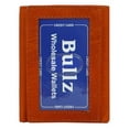 thumbnail image 5 of Bullz Men's Genuine Leather Slim and Compact 13 Credit Cards and 1 ID Holder Trifold Men's Wallet, 5 of 6