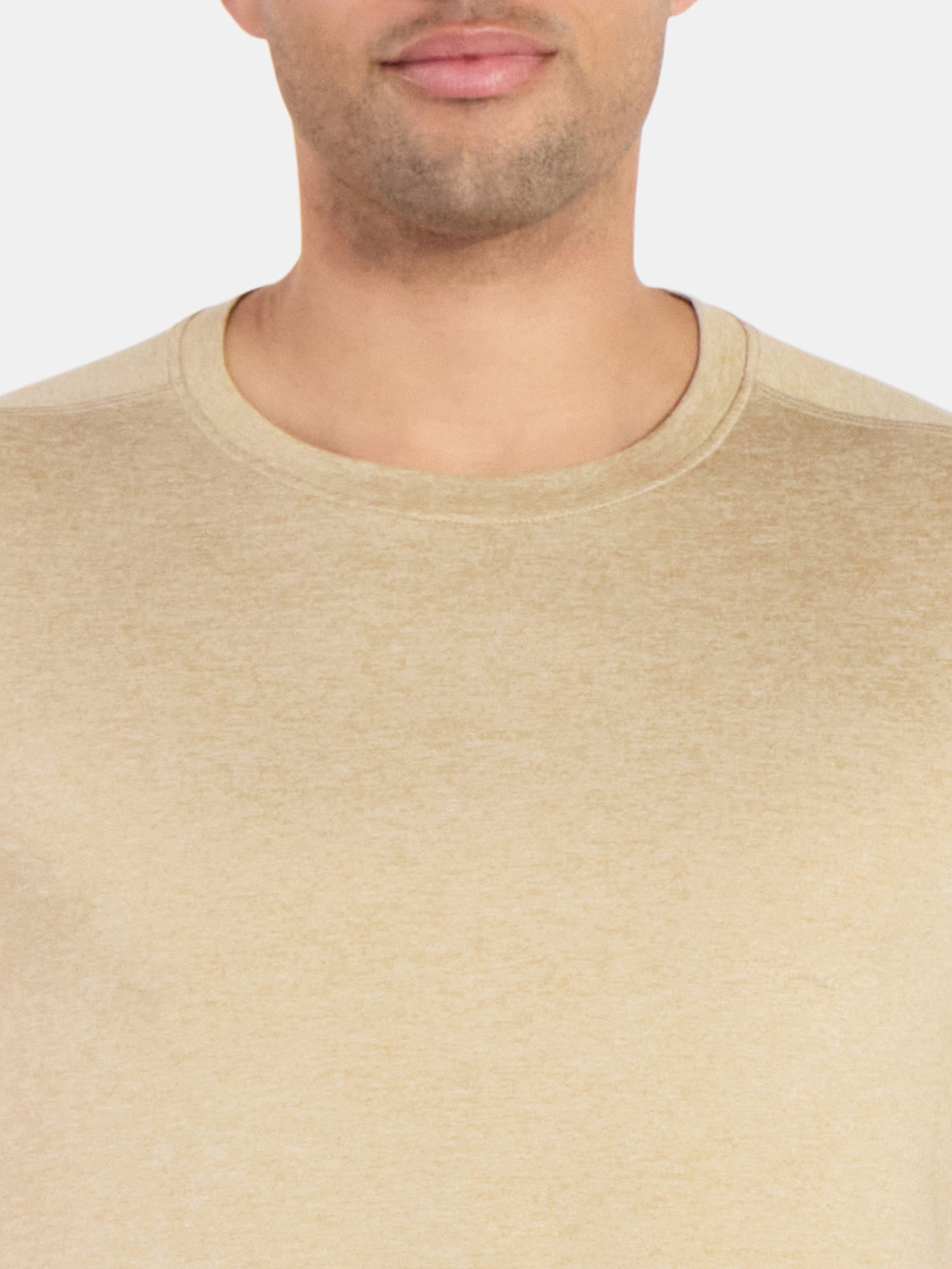 Athletic Works Men's and Big & Tall Men's Soft ButterCore Tee with Short Sleeves, Sizes S-5XL