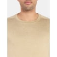 thumbnail image 4 of Athletic Works Men's and Big & Tall Men's Soft ButterCore Tee with Short Sleeves, Sizes S-5XL, 4 of 5
