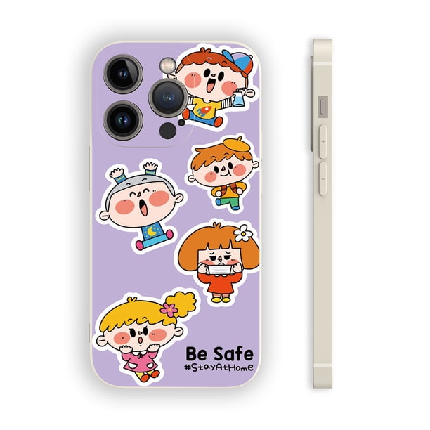 ¡Demuestra tu personalidad con esta genial y duradera funda para iPhone en color plateado mate!