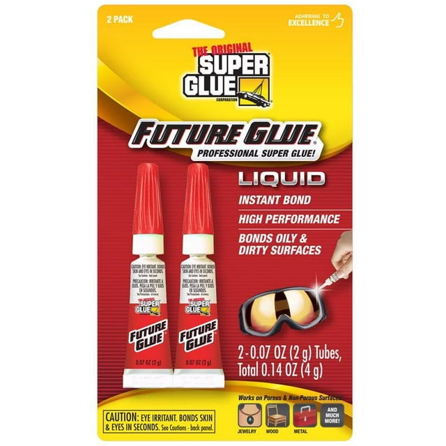 Pegamento multiusos Super Glue DDI Future Glue, paquete de 2
