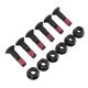 thumbnail image 1 of Kit De Tuercas De Pernos De Piñón De Moto De Cross, Kit De Tuercas De Pernos De Piñón De Motocicleta Resistente A La Erosión Para KX KXF, 1 of 7