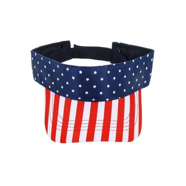Way to Celebrate Americana Flag Visor