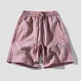thumbnail image 2 of FINALGANG Mens Casual Plaid Shorts With Elastic Waist Drawstring Breathable Loose Fit Shorts For Summer Daily Wear Outdoor Activities Versatile Shorts, 2 of 7