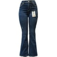 thumbnail image 2 of Legend High Rise Stretch Rhinestone Studded Cotton Jeans, (Women's), 2 of 5