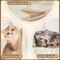 thumbnail image 5 of Yaheetech 23.5″ H Spacious Cat Tree with Large Top Perch, Condo & Scratching Posts, Beige, 5 of 10