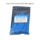 thumbnail image 5 of Naiovety Bridas de nailon para cables, 100 piezas, reutilizables, autoblocantes, 3x100mm, correas industriales de sujeción resistentes para el Almacenamiento y organización del hogar Azul, 5 of 6