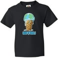 thumbnail image 3 of Inktastic Keep It Cool Melting Earth Ice Cream Cone Youth T-Shirt, 3 of 5