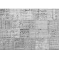 thumbnail image 1 of Ahgly Company Indoor Rectangle Patchwork Gray Transitional Area Rugs, 2' x 3', 1 of 1