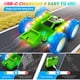 thumbnail image 3 of Coche acrobático RC WayEee con giros de 360° y batería USB-C 4WD, 3 of 8